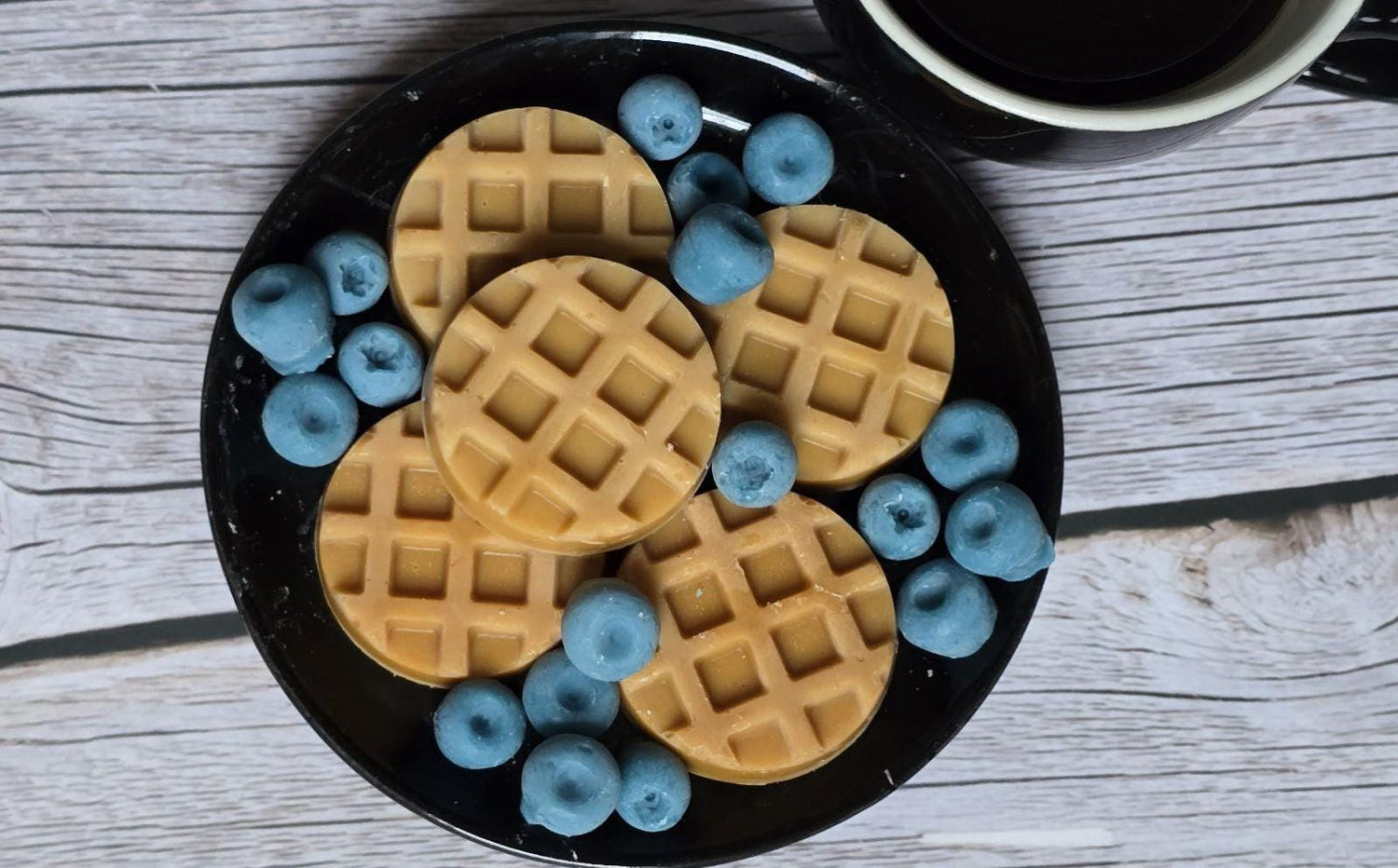 Home Fragrance Wax Melts Blueberry Waffle Scent Kitchen Decor Bathroom Decor Breakfast Themed Decor Kitchen Morning Fragrance Sweet Breakfast Scent Housewarming Gift