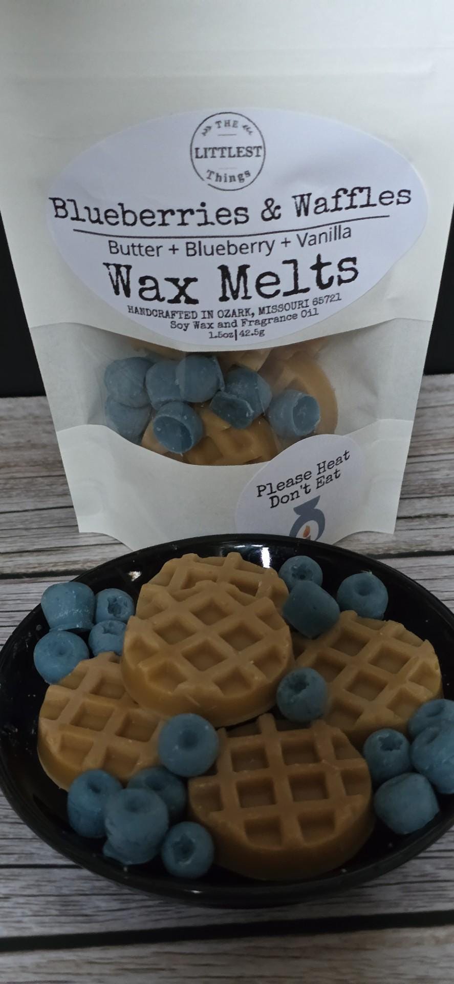 Wax Melts Gift for Mom Gift for Teacher Gift for Foodie Birthday Gift Hostess Gift Blueberry Waffle Scent Sweet Breakfast Scent Morning Fragrance Home Fragrance Gift Cozy Home
