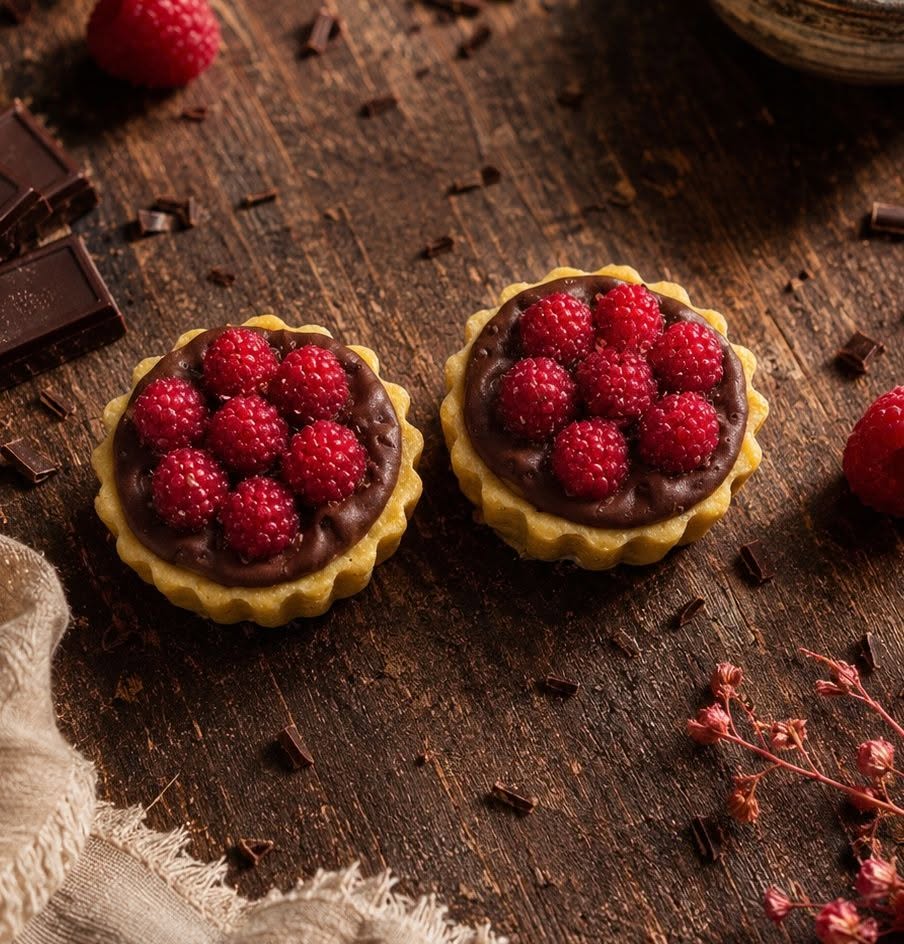 Chocolate Raspberry Tart