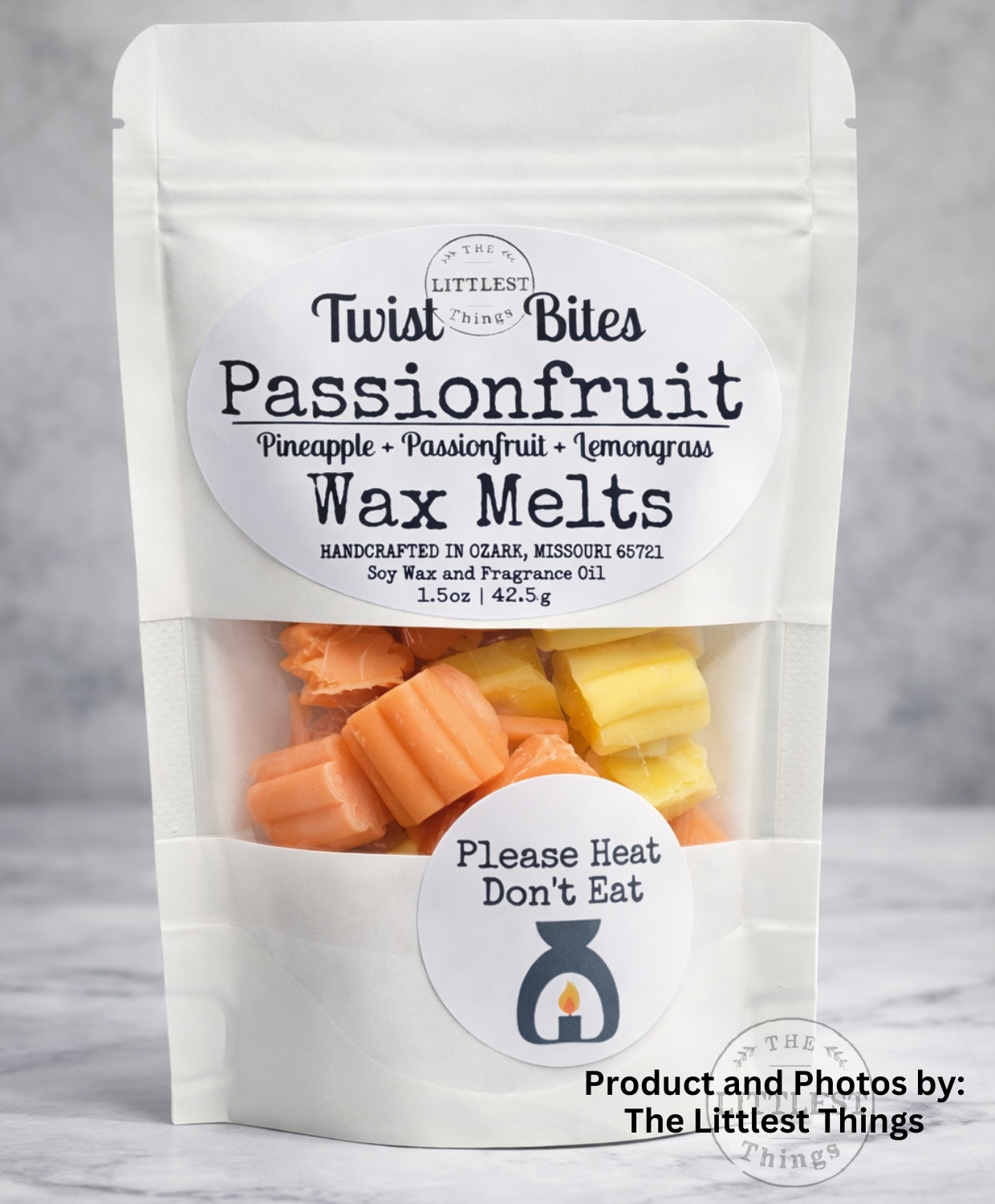 Passionfruit Twist Bites