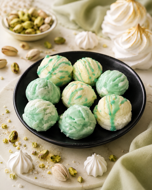 Pistachio Meringue